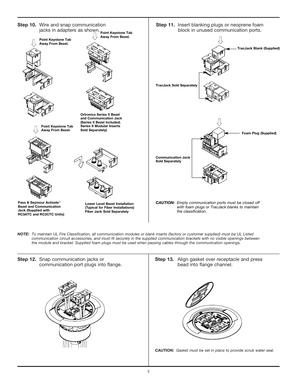 Legrand RC3APTCBK User Manual | Page 3 / 6