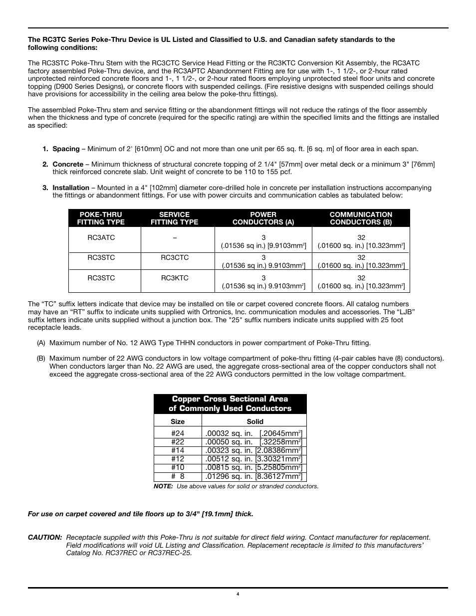 Legrand RC3 Replacement Scrub Water Cover Assembly Kit User Manual | Page 4 / 6