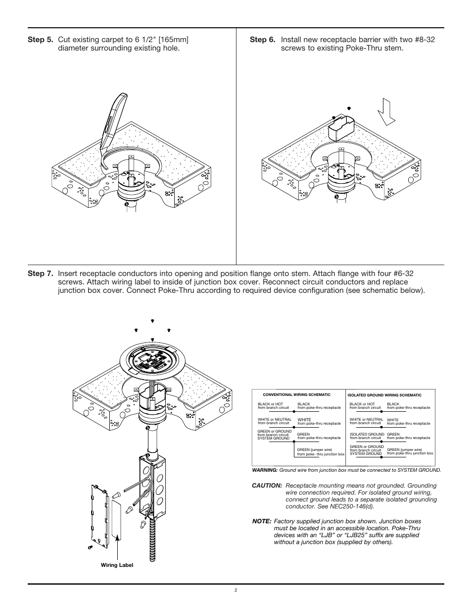 Legrand RC7KTC User Manual | Page 2 / 6