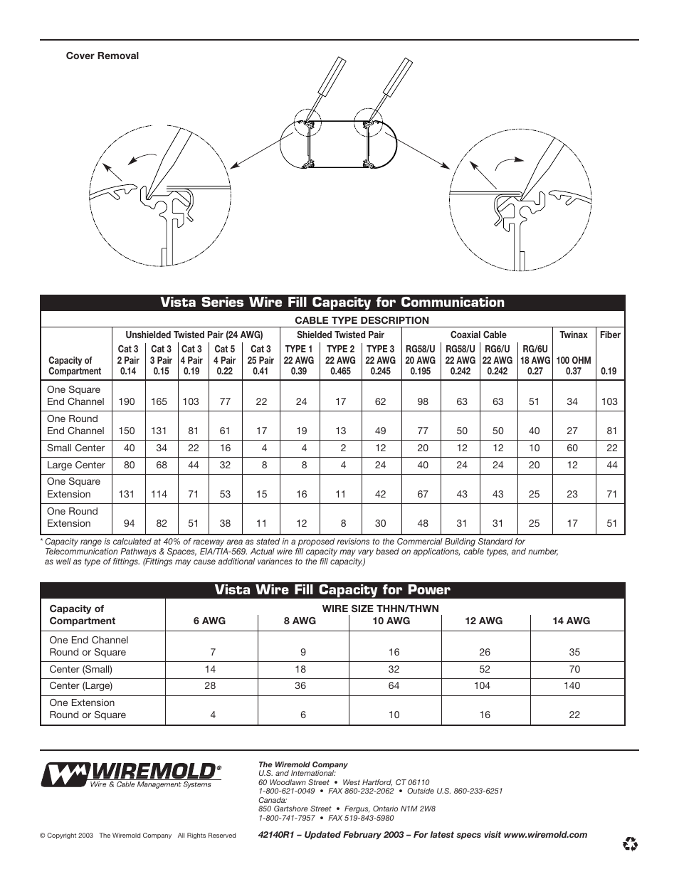 Legrand Vista Series Archtectural Columns User Manual | Page 4 / 8