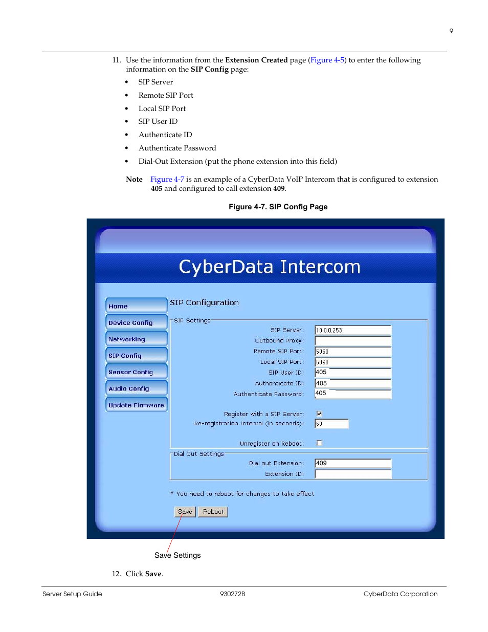 Figure 4-7 | CyberData 3CX User Manual | Page 9 / 12