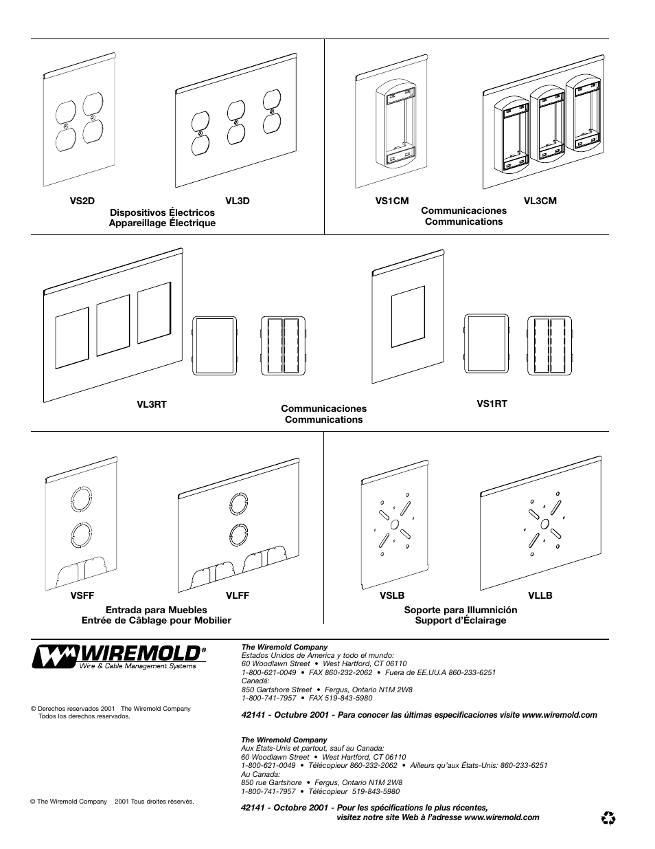 Legrand Vista Series Add-On Plates User Manual | Page 4 / 4