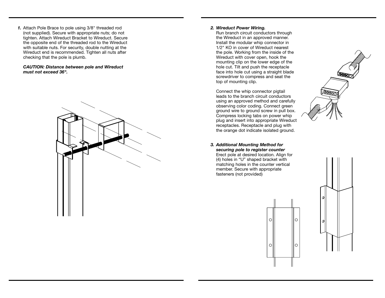 Legrand E77378WHT3WB User Manual | Page 2 / 2