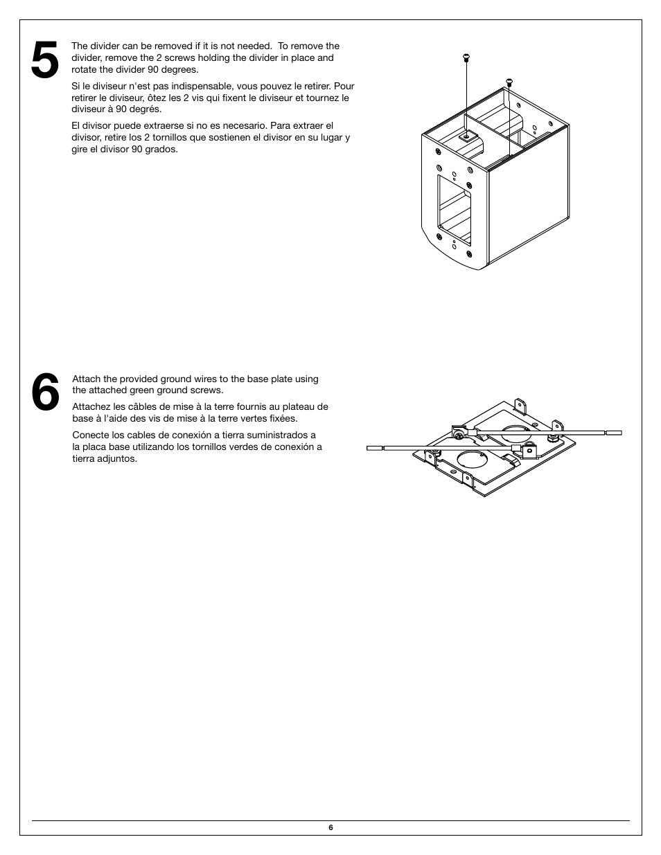 Legrand LBPBHA User Manual | Page 6 / 8