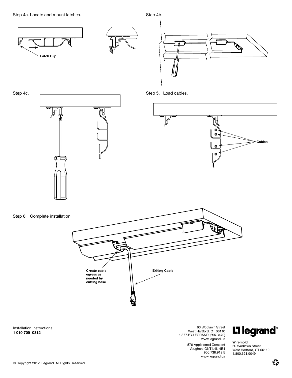 Legrand UTCM5 User Manual | Page 2 / 2