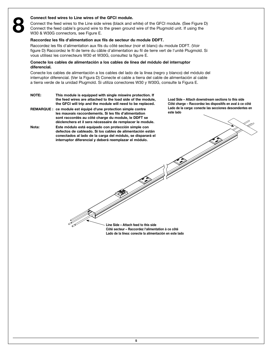 Legrand Plugmold GFCI Mulitoutlet Systems User Manual | Page 5 / 8