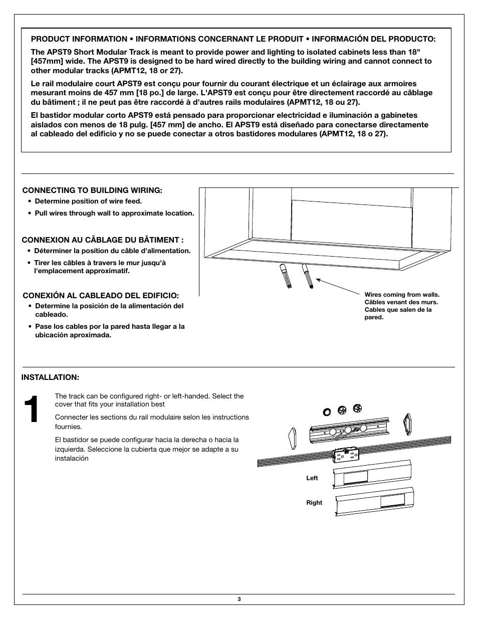 Legrand APST9 User Manual | Page 3 / 12