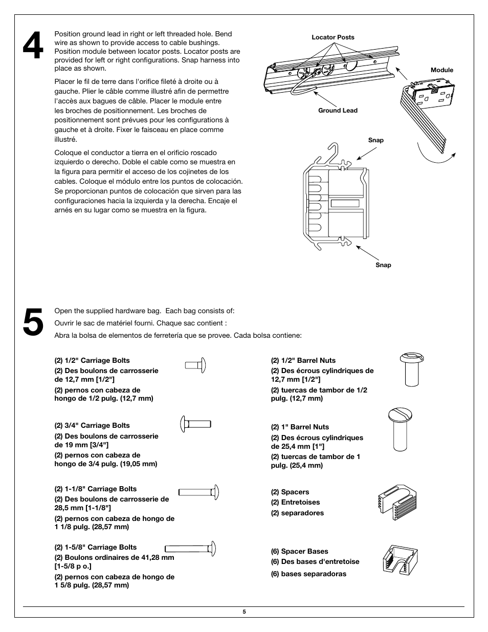 Legrand APST9 User Manual | Page 5 / 12