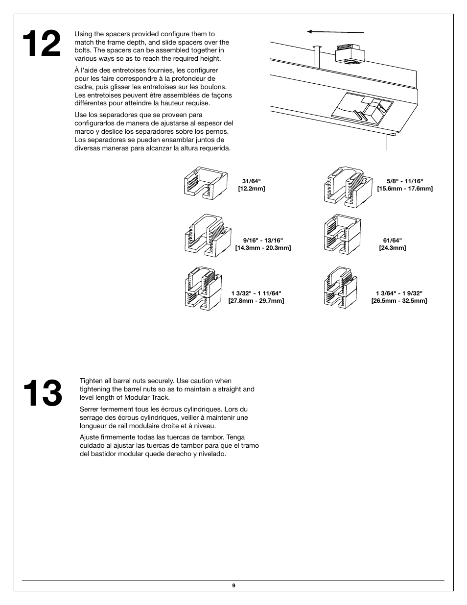 Legrand APST9 User Manual | Page 9 / 12