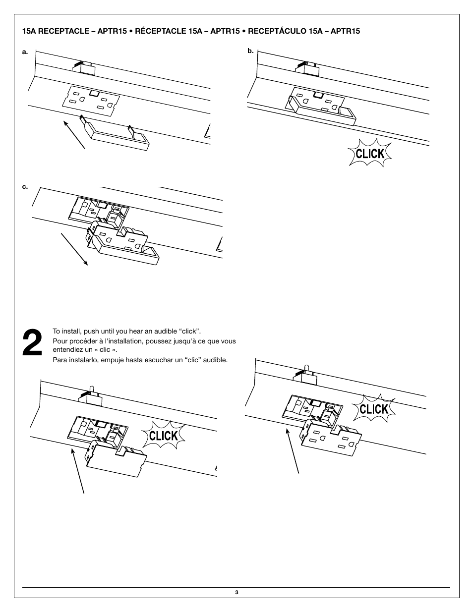 Legrand APTR15 User Manual | Page 3 / 4