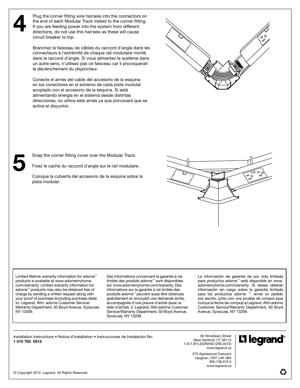 Legrand APCC User Manual | Page 4 / 4