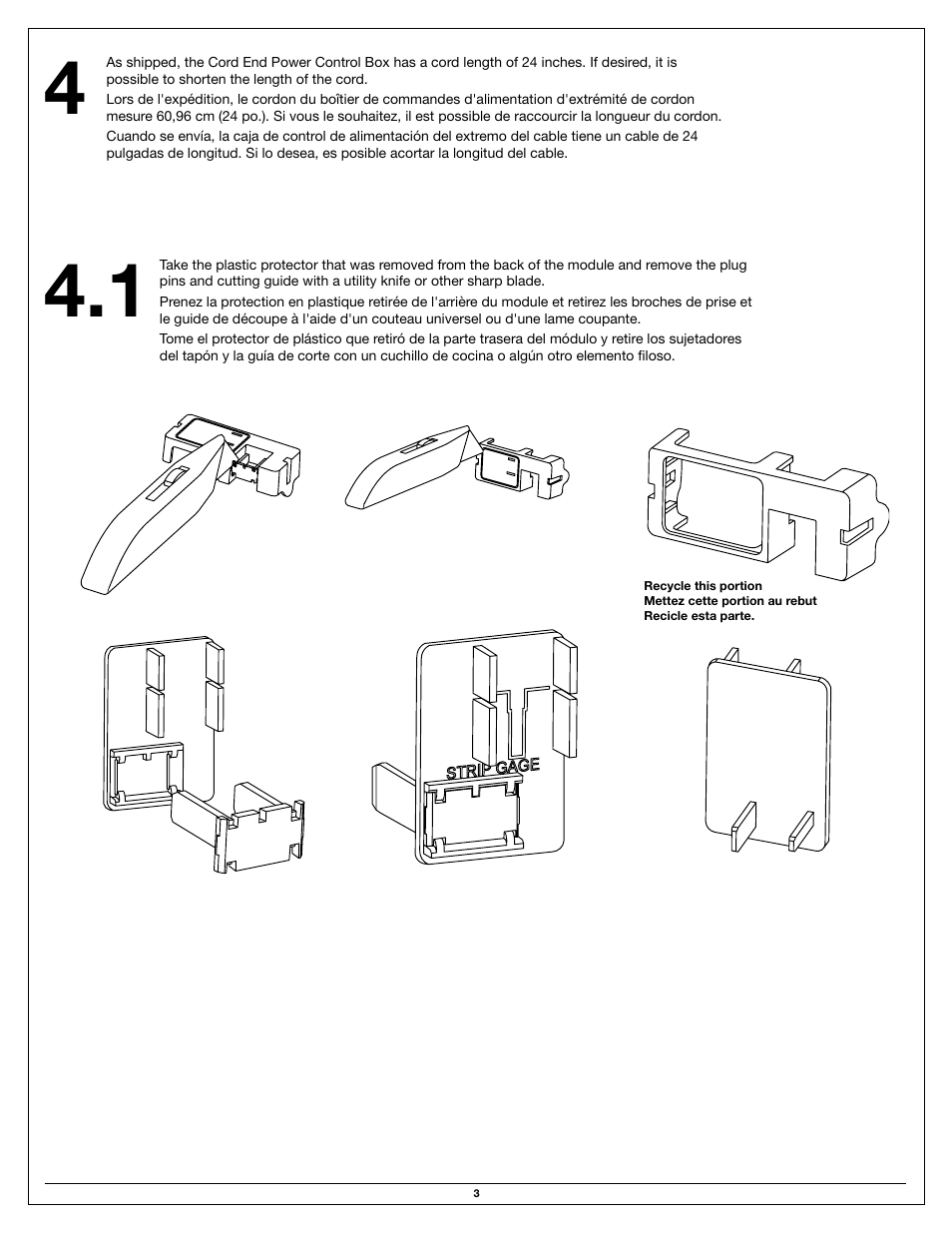 Legrand APCB3 User Manual | Page 3 / 8