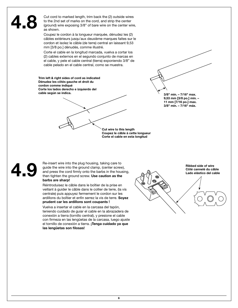 Legrand APCB3 User Manual | Page 6 / 8