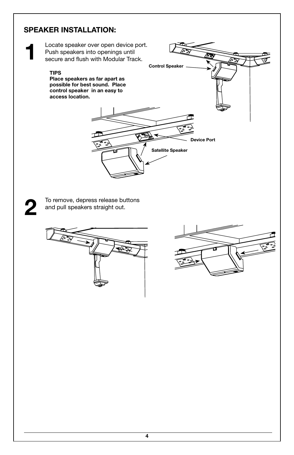 Legrand AUDM User Manual | Page 4 / 31