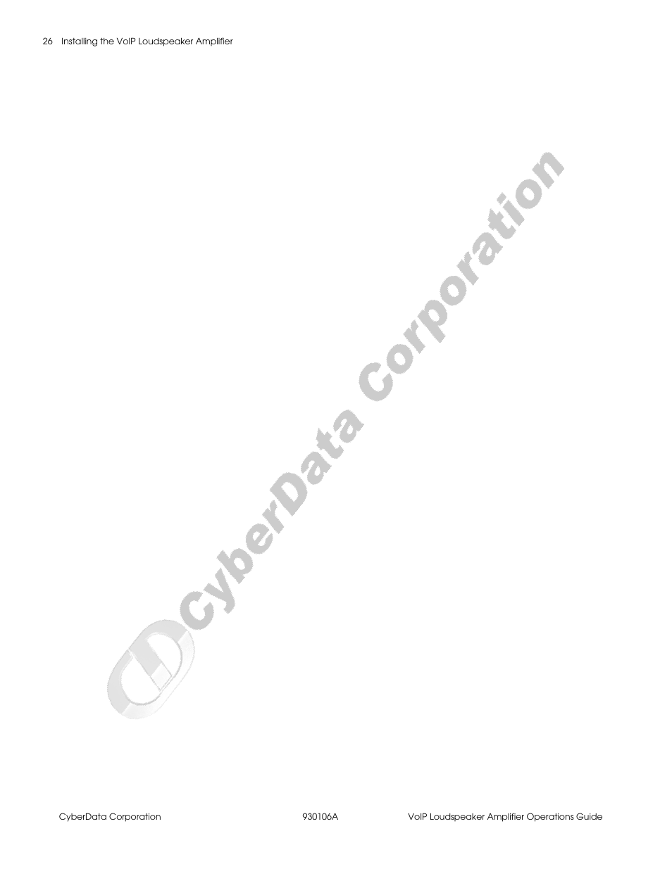 CyberData 010861 930106A User Manual | Page 32 / 42