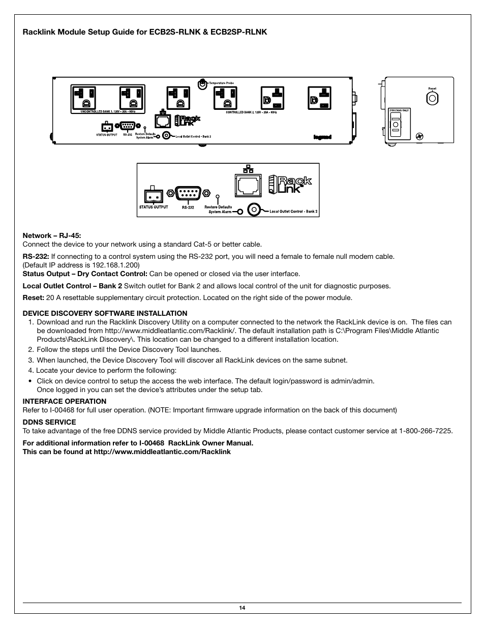 Legrand ECB User Manual | Page 14 / 20