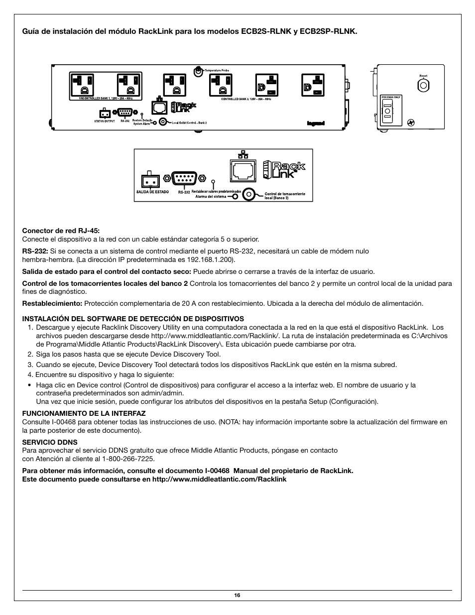 Legrand ECB User Manual | Page 16 / 20