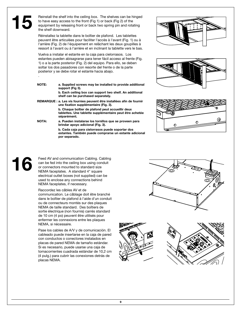 Legrand ECB User Manual | Page 9 / 20