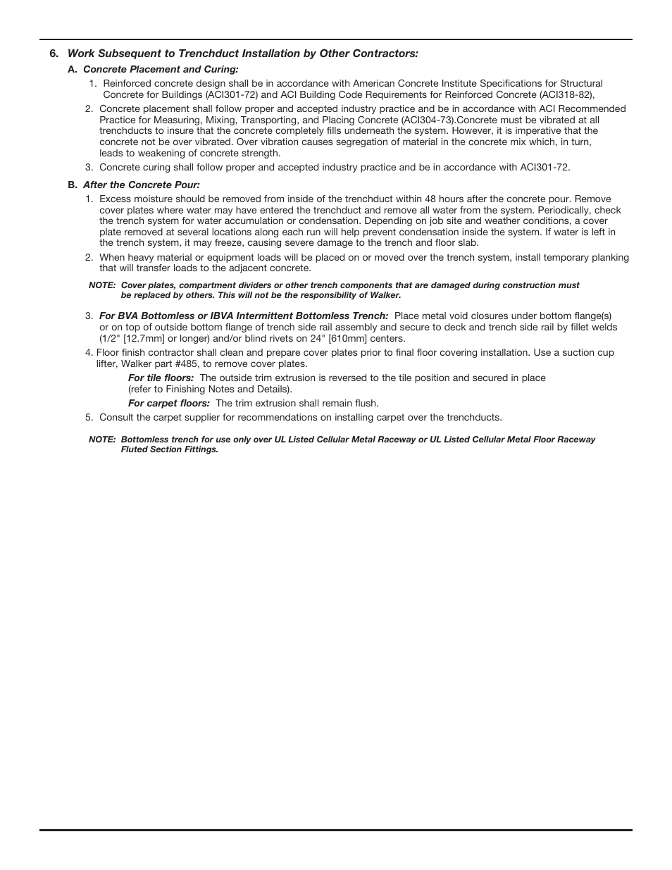 Legrand VA Trenchduct Flush Floor Feeder System User Manual | Page 3 / 4