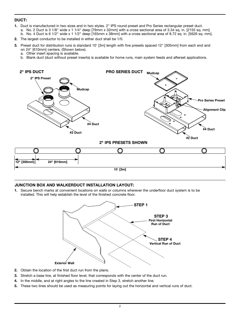 Legrand WKD Pro Series System User Manual | Page 2 / 12