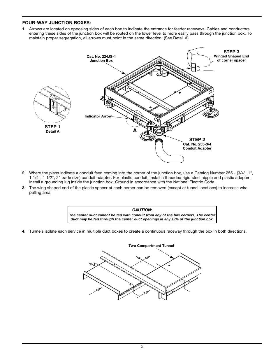 Legrand WKD Pro Series System User Manual | Page 3 / 12