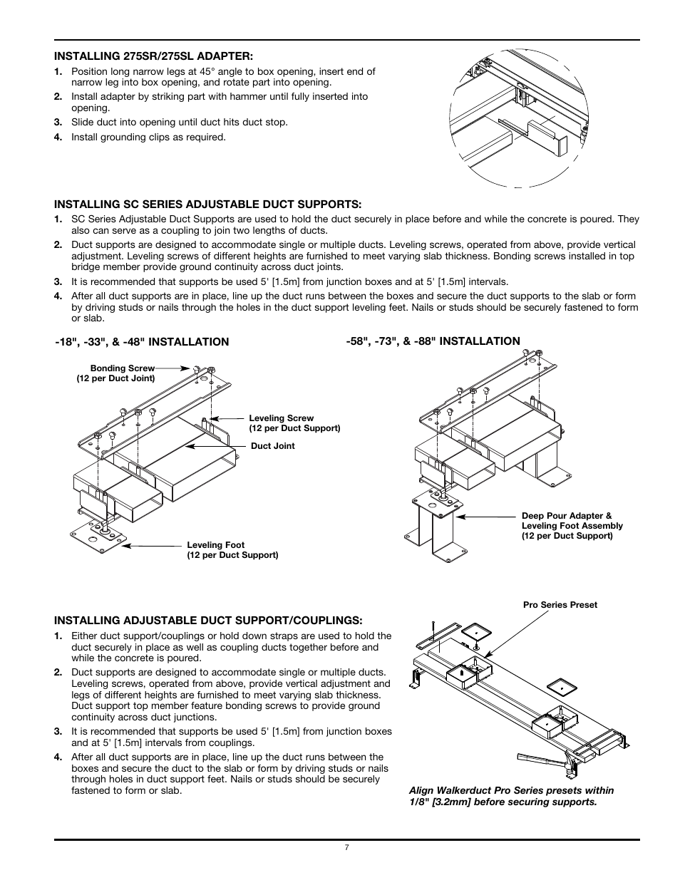 Legrand WKD Pro Series System User Manual | Page 7 / 12