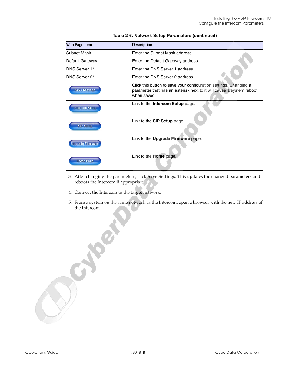 Step 3 | CyberData VoIP Intercom User Manual | Page 27 / 48