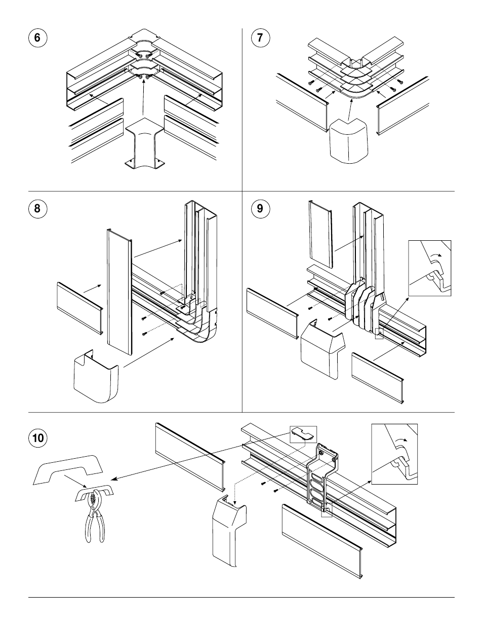 Legrand 5400 Series Large Capacity Raceway User Manual | Page 3 / 6