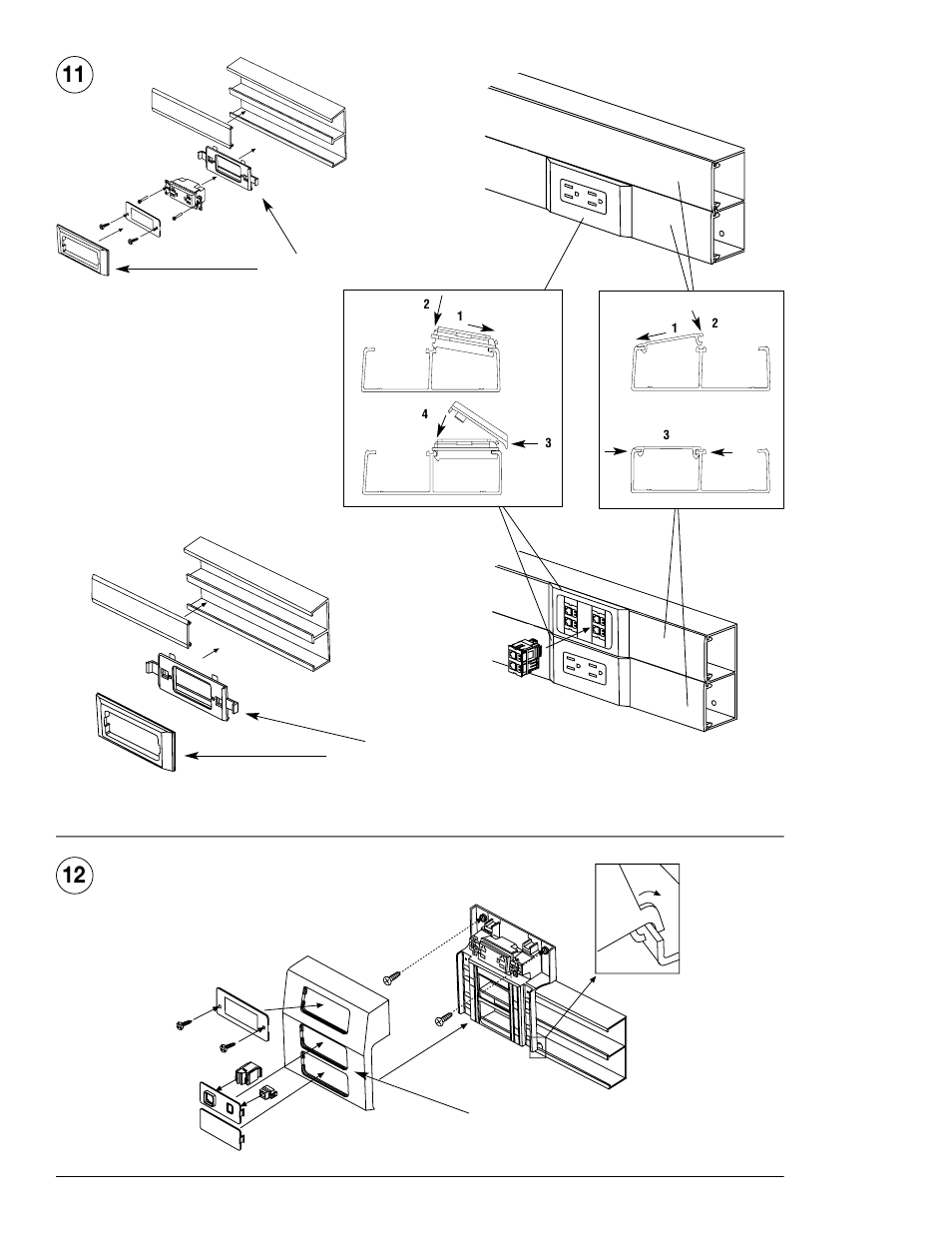 Legrand 5400 Series Large Capacity Raceway User Manual | Page 4 / 6