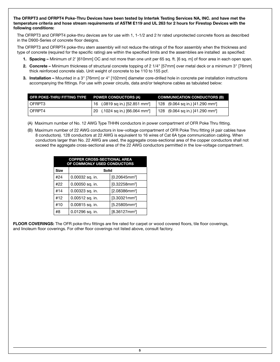 Legrand OFRPT3 User Manual | Page 5 / 8