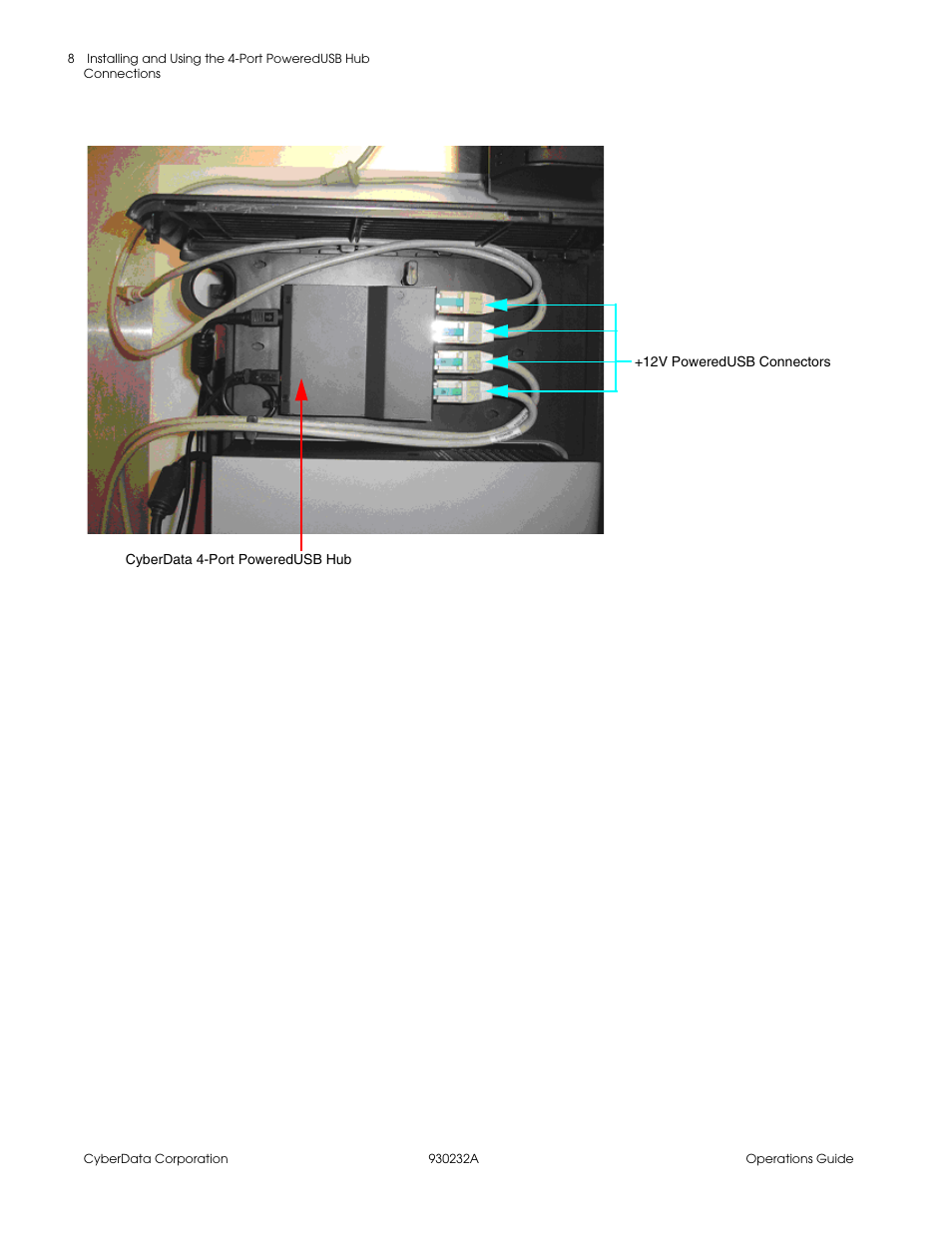 CyberData 4-PORT POWEREDUSB 2.0 HUB 11006 User Manual | Page 12 / 24