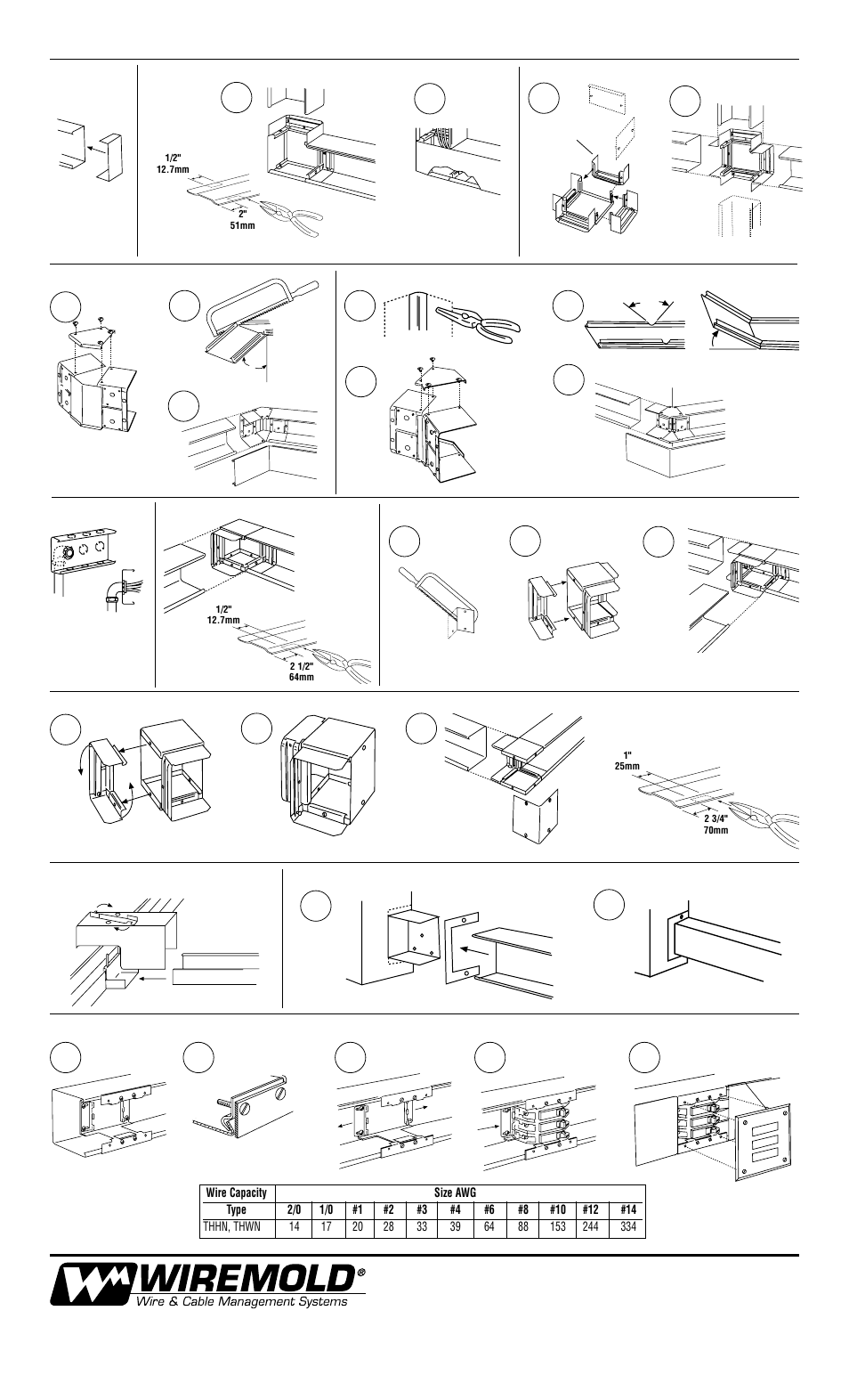 Legrand 6000 Two-Piece Metal Raceway User Manual | Page 2 / 2