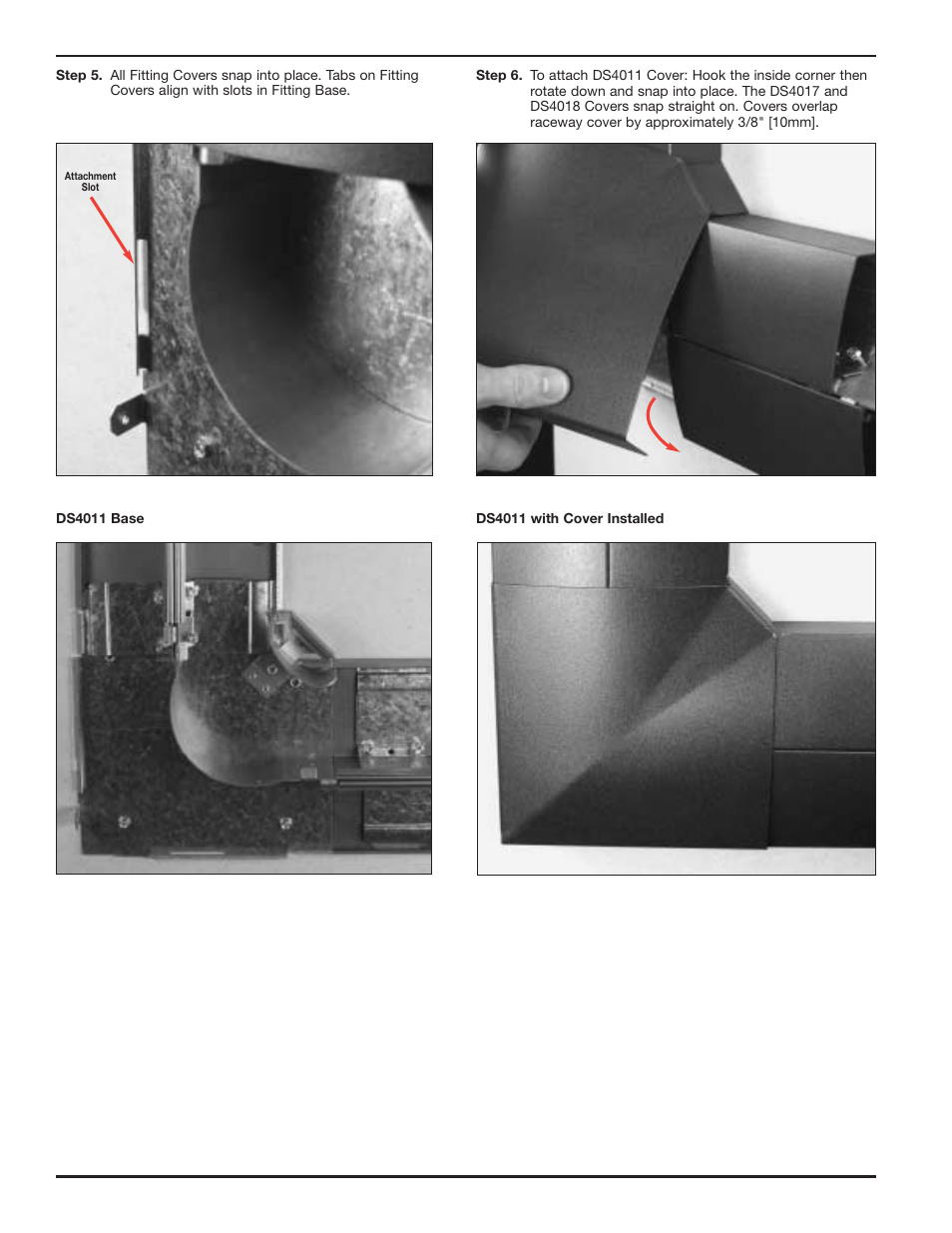 Legrand DS4000 Elbow Fittings User Manual | Page 2 / 4