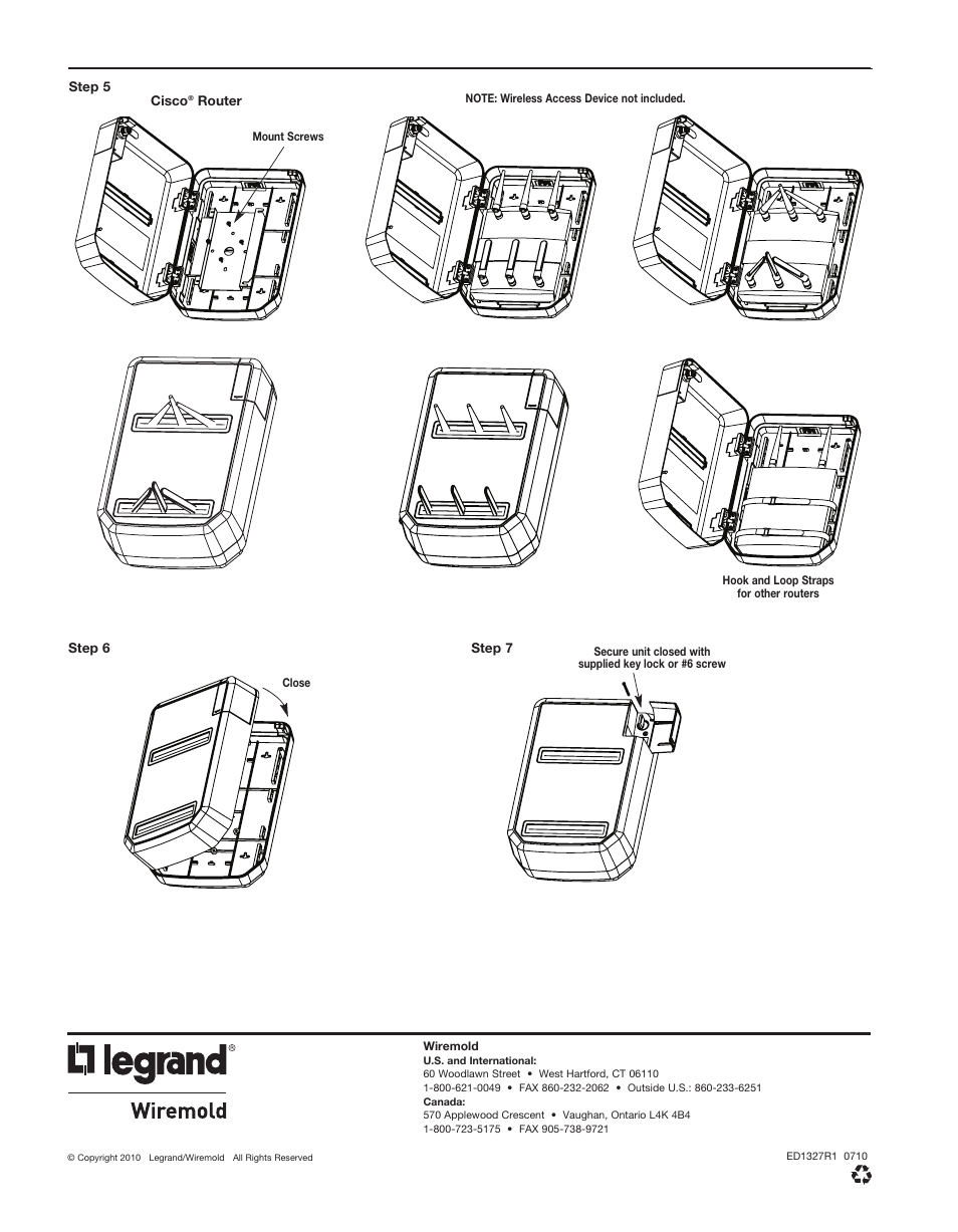 Legrand NME1250AP User Manual | Page 2 / 2