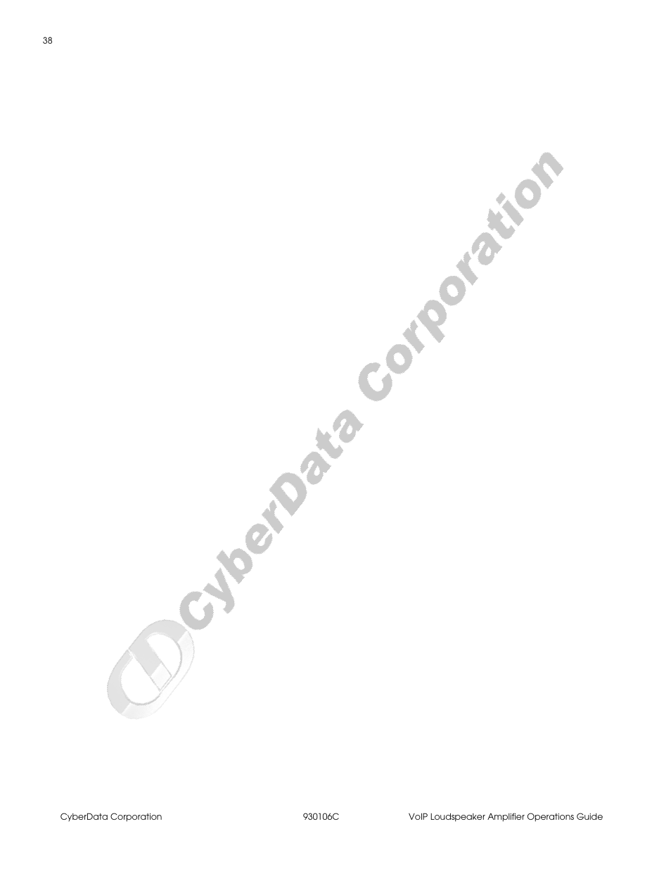 CyberData Part #010861 User Manual | Page 44 / 44