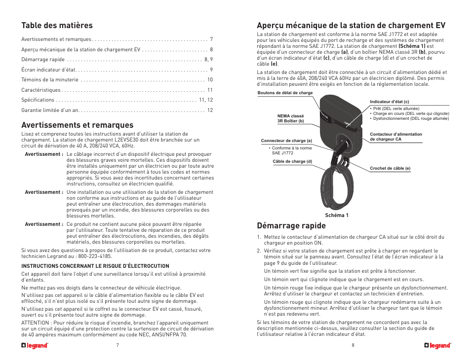 Legrand L2EVSE30 User Guide User Manual | Page 5 / 10