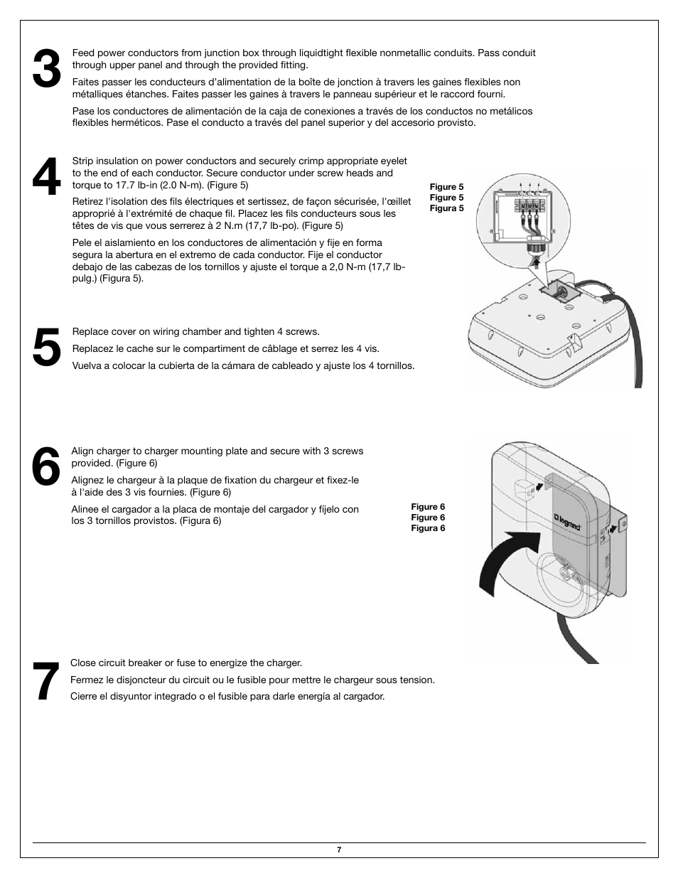 Legrand L2EVPED2 User Manual | Page 7 / 8