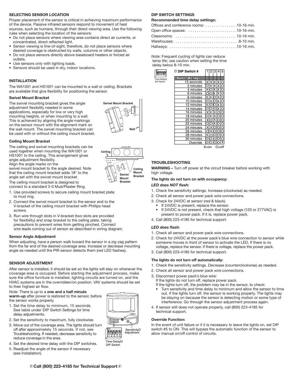 Legrand HS1001 User Manual | Page 2 / 2