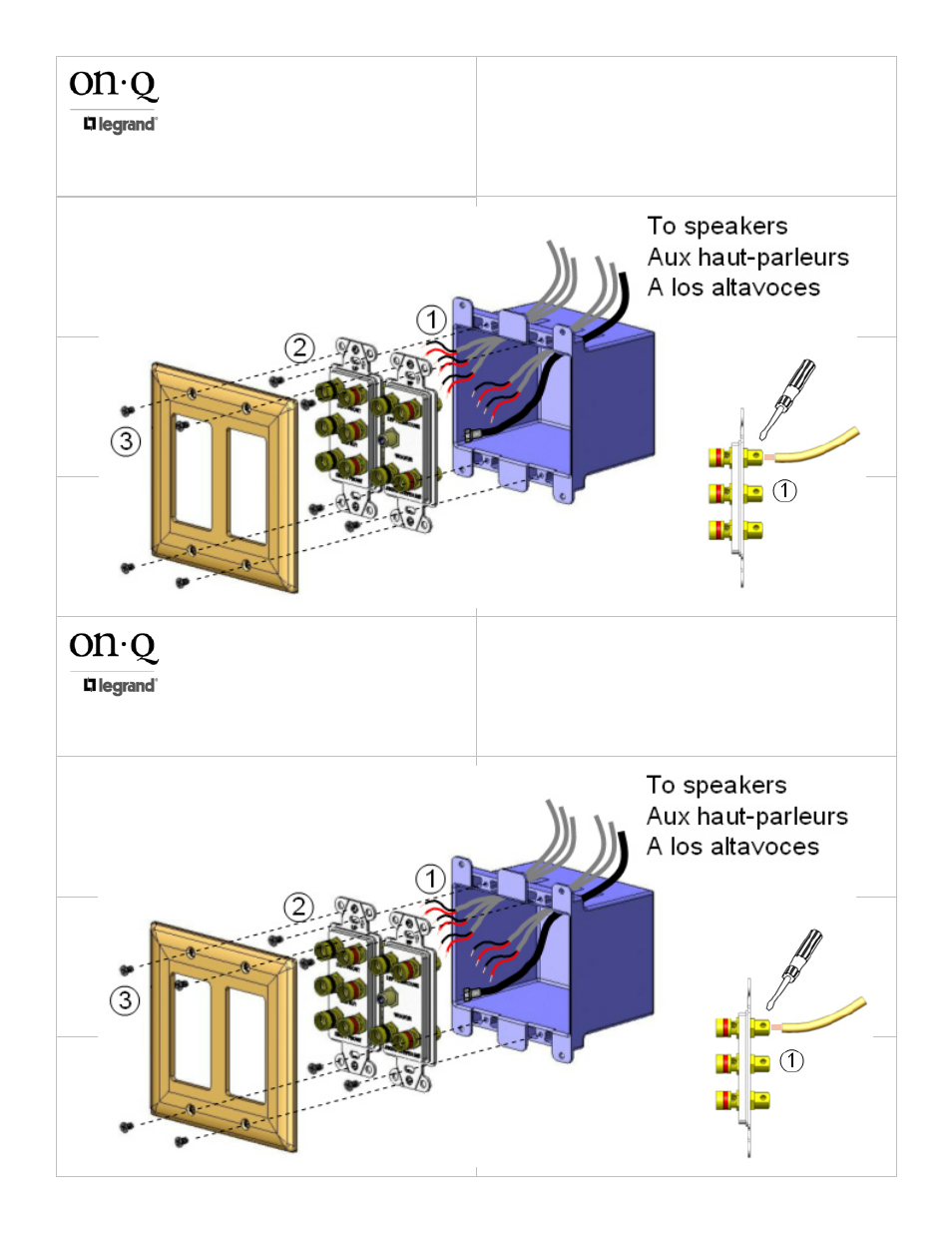 Legrand HT2103-WH-V1 User Manual | Page 2 / 2