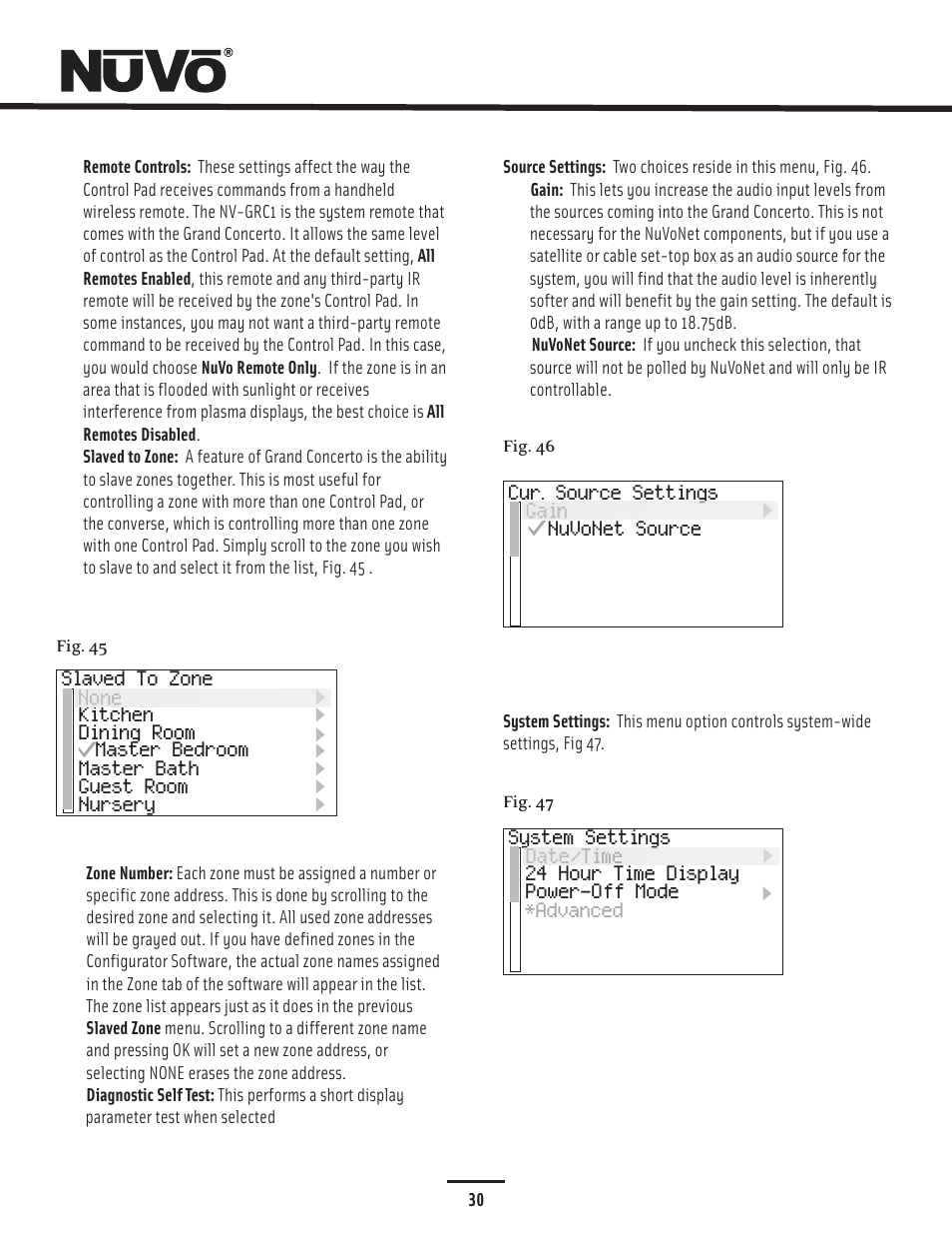 Nuvo ESSENTIA NV-E6GXS User Manual | Page 34 / 48