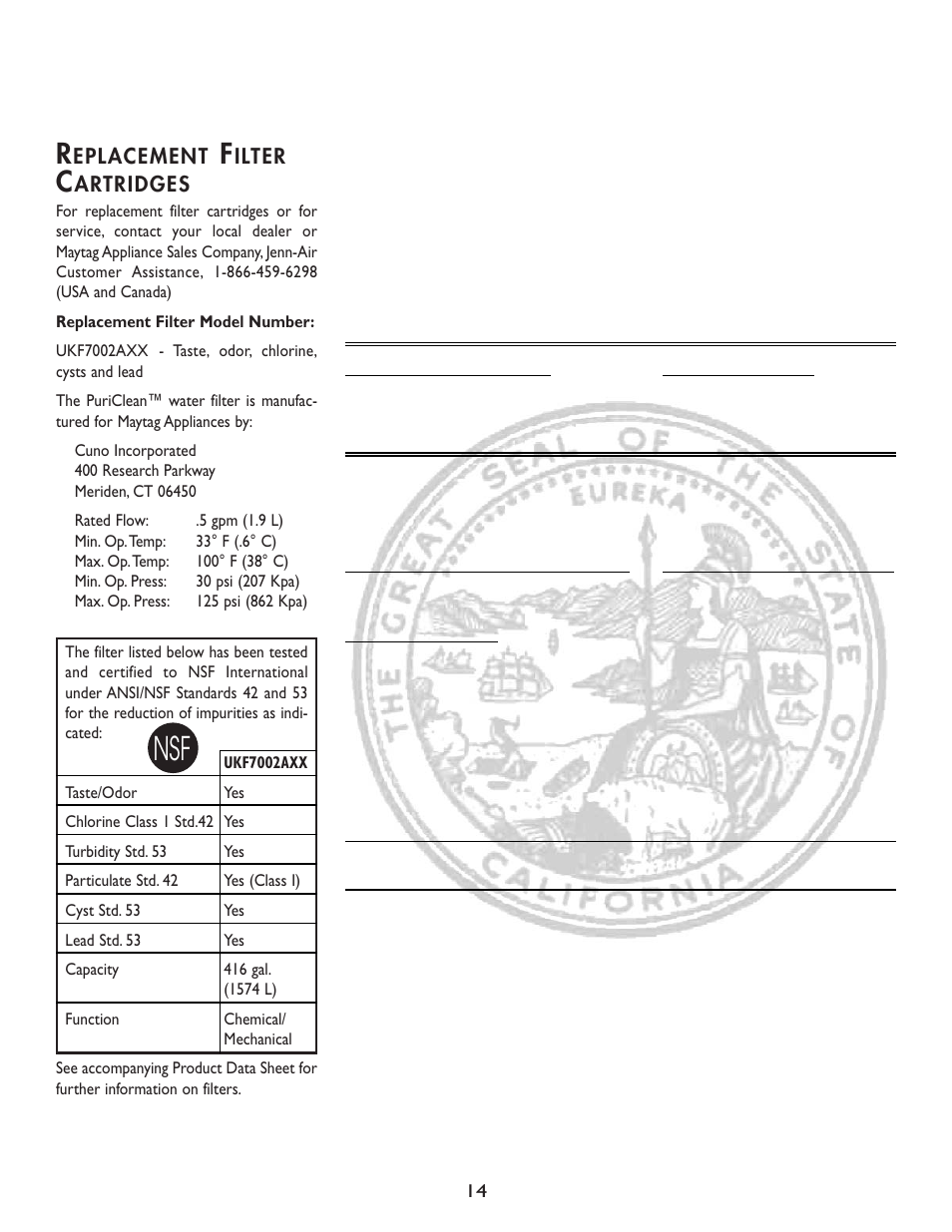 Cuno 111405-1 User Manual | Page 15 / 80