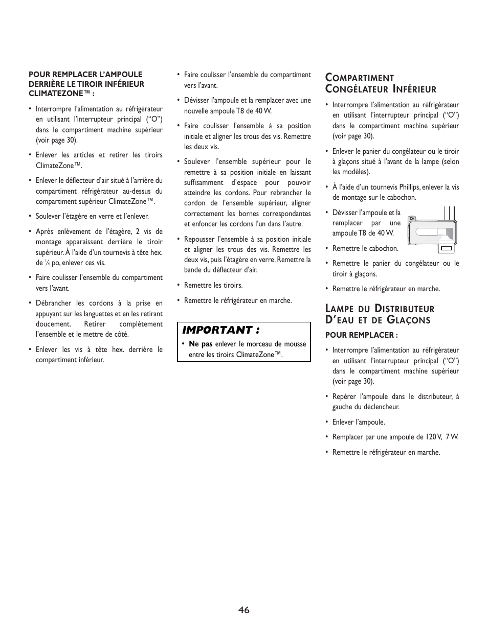 Important | Cuno 111405-1 User Manual | Page 47 / 80