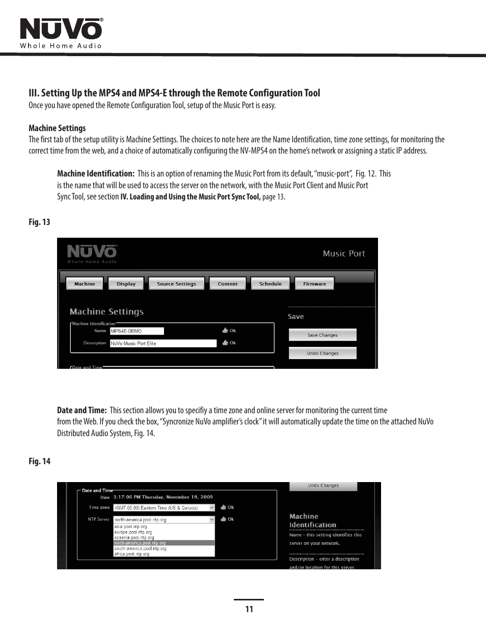 Setting up the nv-mps4 | Legrand NV-MPS4V2 User Manual | Page 15 / 28