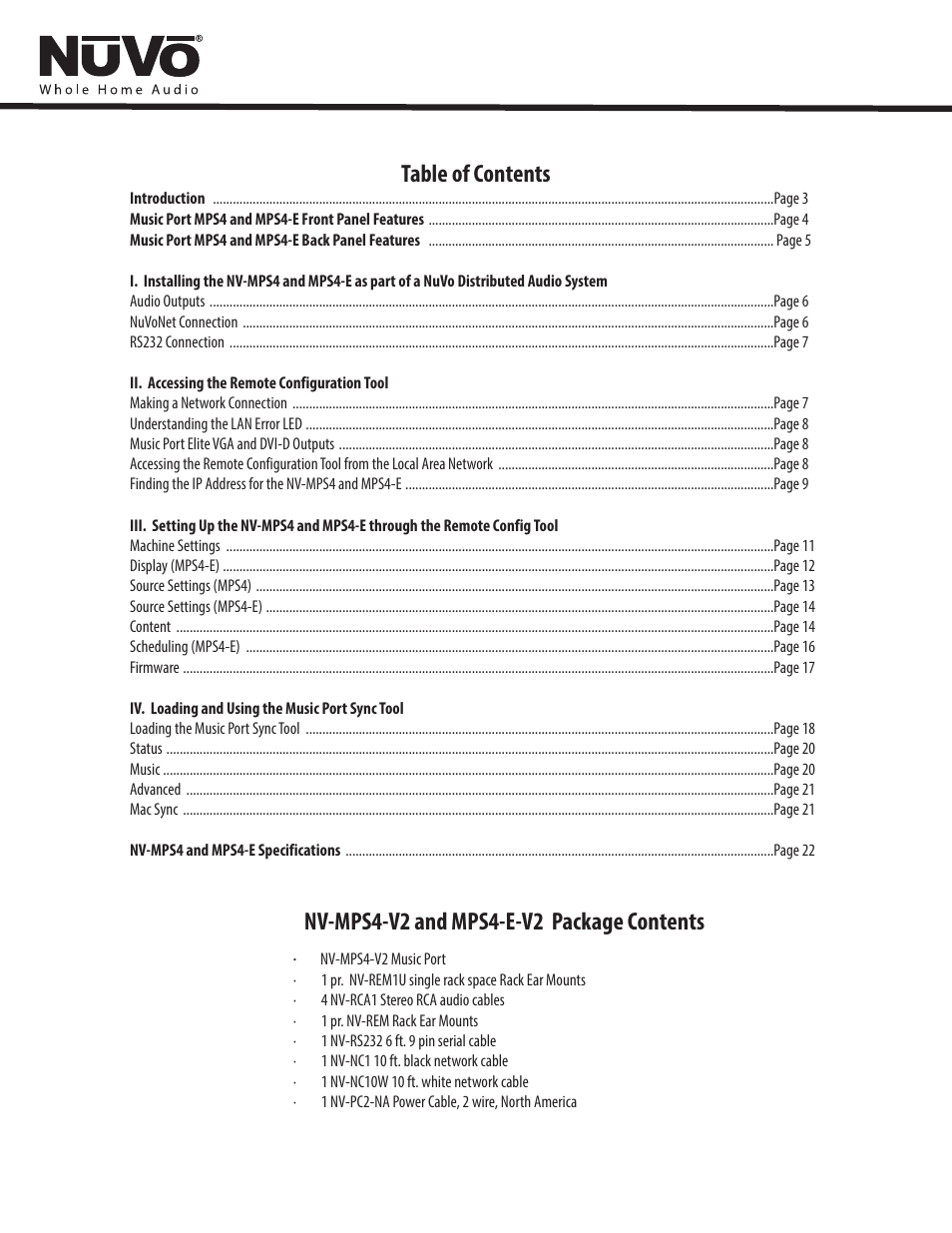 Legrand NV-MPS4V2 User Manual | Page 6 / 28