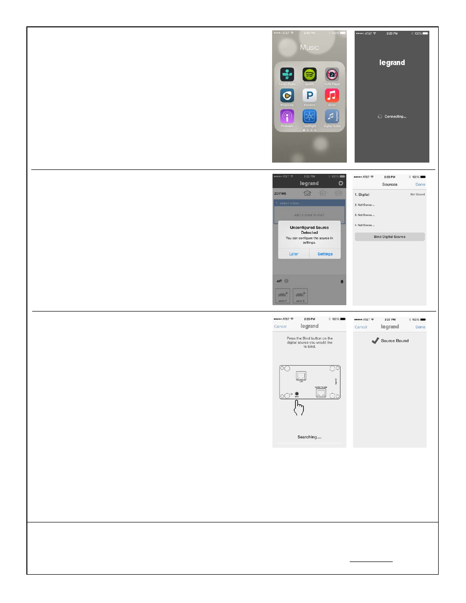 Legrand AU7001 User Manual | Page 2 / 5