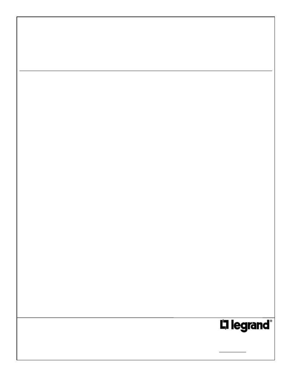 Legrand PW1020 User Manual | Page 2 / 2