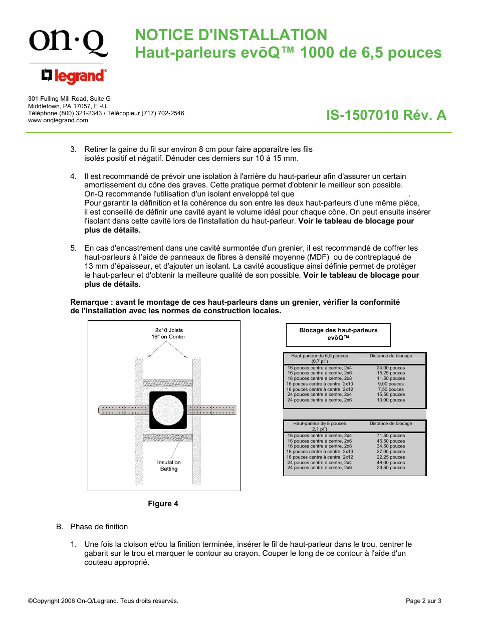 Legrand 364764-02-V1 User Manual | Page 5 / 9