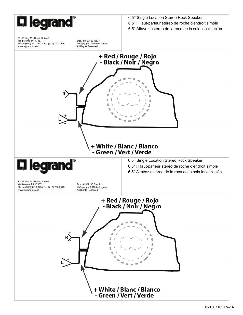 Legrand MS1655-ST-V1 User Manual | Page 2 / 2