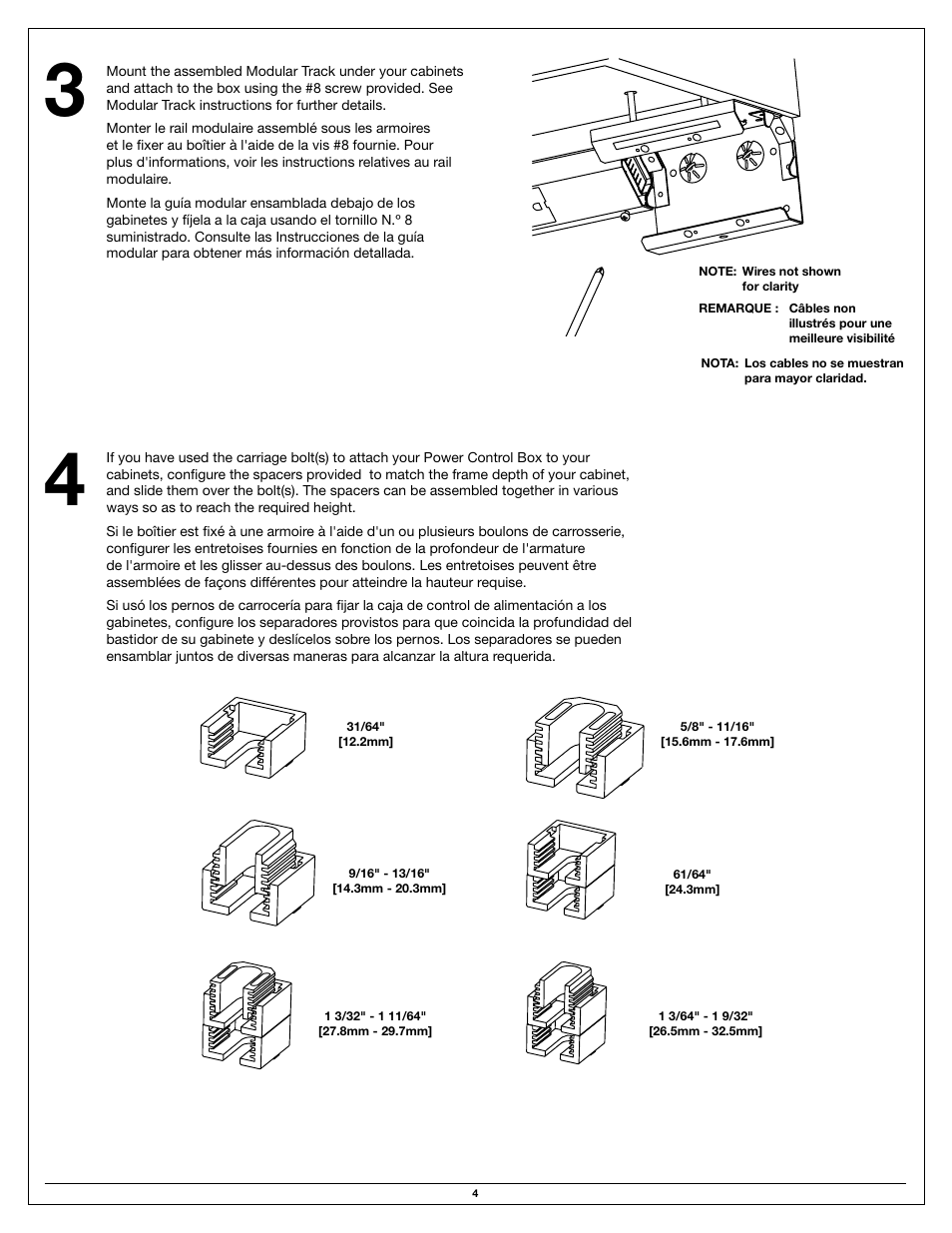 Legrand APCB2 User Manual | Page 4 / 8