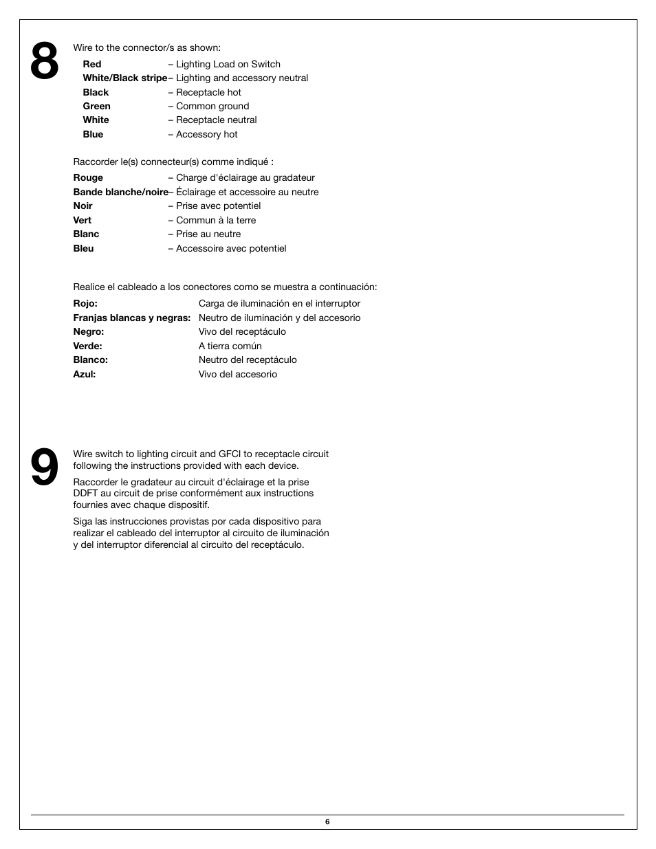 Legrand APCB2 User Manual | Page 6 / 8